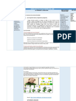 Actividades Biología Proyecto 4 Semana 4