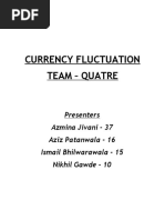 Currency Fluctuation Team - Quatre