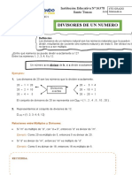 Divisores y MCD