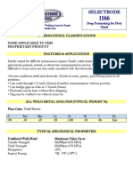 Selectrode: Deep Penetrating For Dirty Steels International Classifications