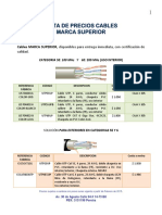 Lista Publico Cables Superior 2015