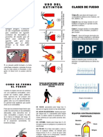 Manejo de Extintores