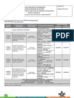 Cronograma de Actividades EDW1 2021