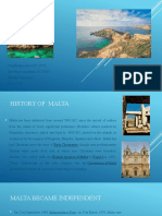 History, Economy and Culture of Malta