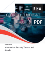 Information Security Threats and Attacks