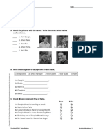 UNIT 01 Video Worksheets