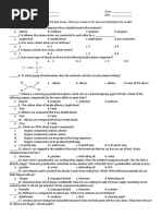 2nd Quarter 3rd Summative Science 9