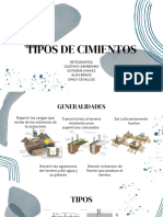 diapositivas de tipos de cimetnacion