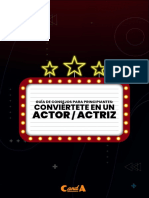 Guia de Consejos Para Principiantes Conviertete en Un Actor Actriz Casting and Acting(1)