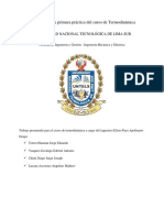 Solucionario de Primera Práctica Del Curso de Termodinámica