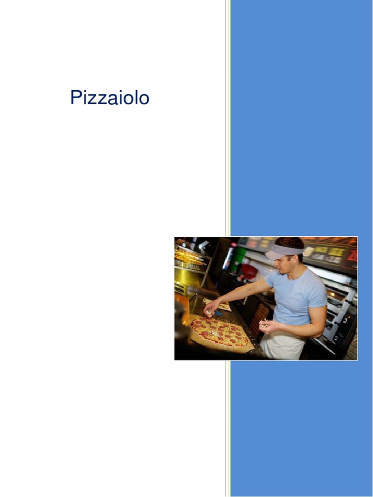 PIZZAIOLO | PDF | Pizza | Culináriar