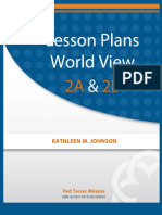 Lesson Plans World View 2a & 2b