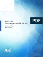 Acos 5.1.0 Ddos Mitigation Guide (For Adc) : For A10 Thunder Series 29 November 2019