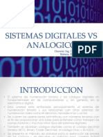 B. Digital Vs Analogico