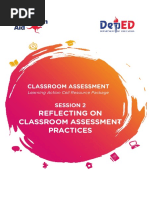 2 Reflecting - On - Classroom - Assessment - Practices - Feb019 - Clean