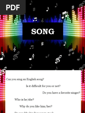 SONG GRADE XI