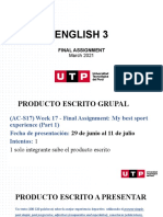 Inglés 3 - Trabajo Final - Marzo 2021