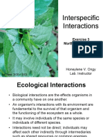 Ex3 Interspecific Interactions