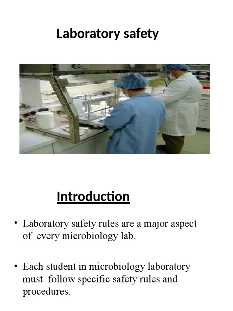 Laboratory Safety Procedures PDF Laboratories Safety