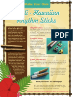Pu'ili - Hawaiian Pu'ili - Hawaiian Rhythm Sticks