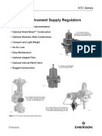 67C Series Instrument Supply Regulators