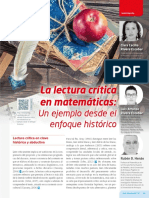 La Lectura Crítica en Matemáticas