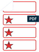 Library Star Labels