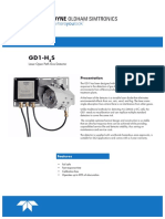 GD1-H S: Laser Open Path Gas Detector