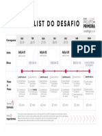 Checklist Desafio Projeto de Primeira - Rodrigo Rosar 2