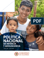 Politica Nacional de Infancia y Adolescencia 2018-2030