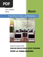 Tactics For Listening 1