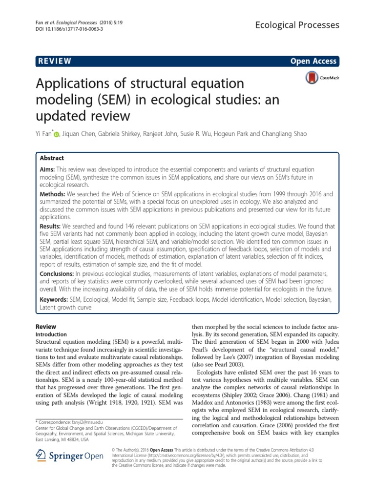 Frontiers  Model fit evaluation in multilevel structural equation models