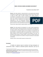 Estudo sobre artigos de opinião