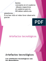 Artefactos Tecnologicos