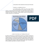 Sistemas Eólicos Pequeños para Generación de Electricidad