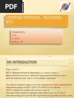 Download INTERNET PROTOCOL  TELEVISION-IPTV by chindups SN51585383 doc pdf