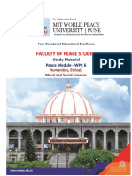 Faculty of Peace Studies: Mit World Peace University