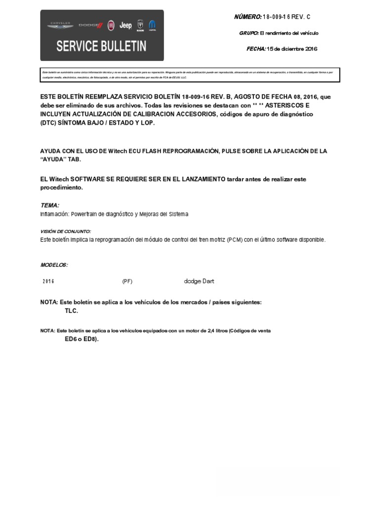 2 4 Dart Dtc P0340 P0355 P1066 P106c P1185 P050d P2610 P1607 Pdf Software Science