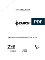 Manual de Usuario Incuabdora Fanem C 186