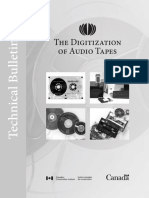 The Digitization of Audio Tapes