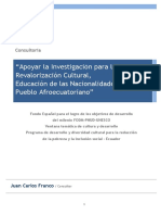 Estudio Antropologico Nacionalidades y Pueblo Afro de Sucumbios 1