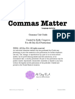 Commas Matter A Free Grammar No Prepwork Sheet