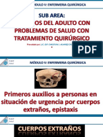 2 PPT Preri MD V Sesión 3 - 7 P.A Cuerpos Extraños