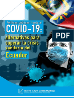 Políticas Públicas Frente Al Covid-19 - Alternativas para Superar La Crisis Sanitaria Del Ecuador