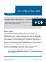 Implementation Guide 2300: Standard 2300 - Performing The Engagement