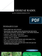 Glisirrhizae Radix, Kuliah Ol Ke 13