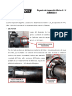 Informe Inspección Motor A-118 Demaseca