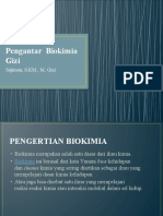 Pengantar Biokimia Gizi