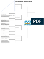 Greater Lansing Food Championship Bracket