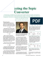 Analyzing the Sepic Converter